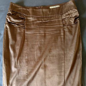 Forever 21 Satin Pencil Skirt